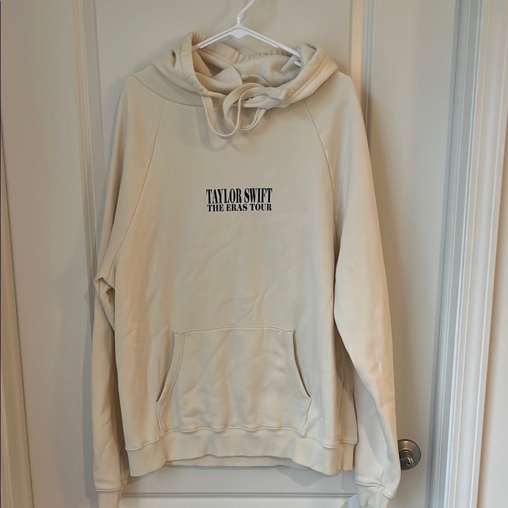 Taylor Swift The Eras Tour Beige Hoodie